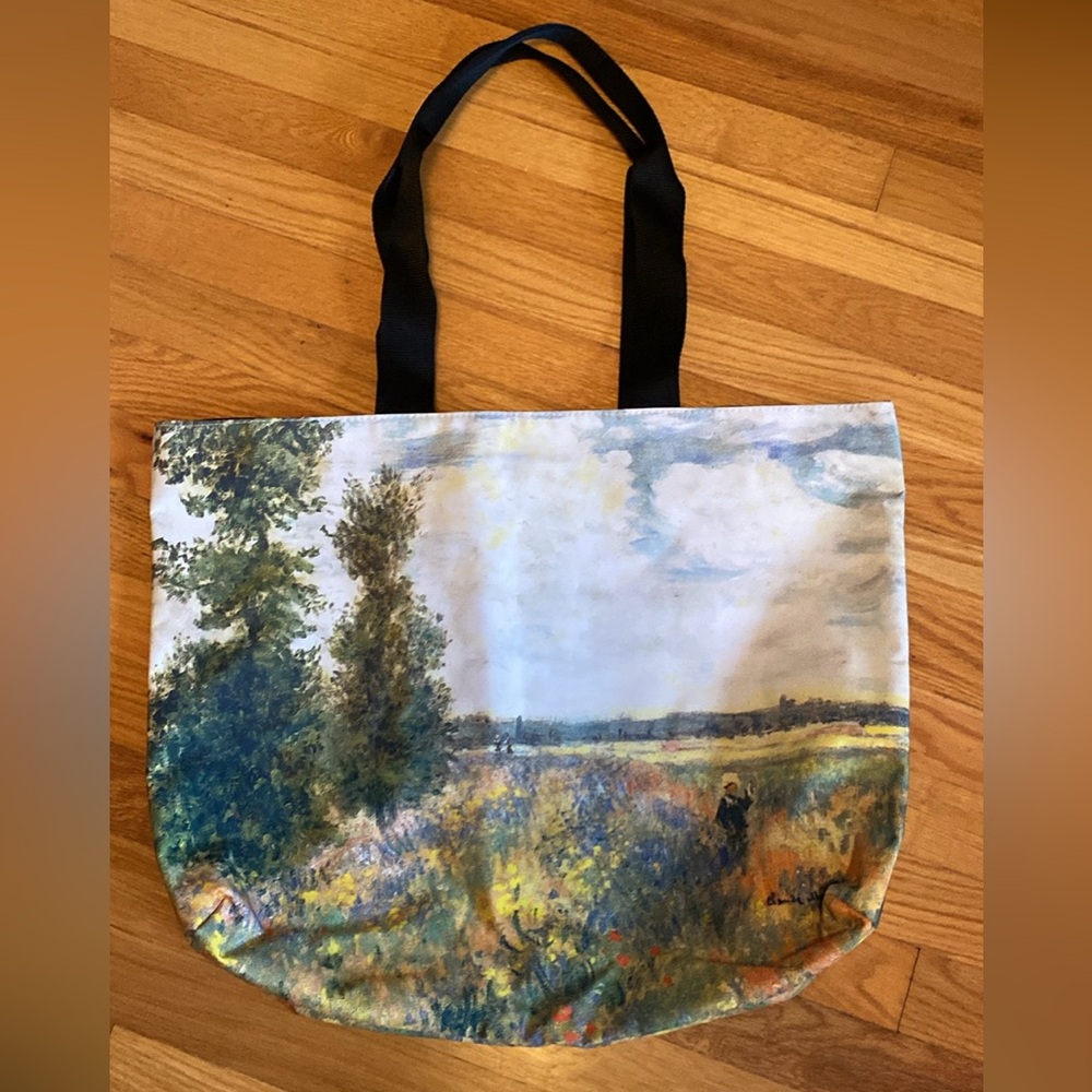 Artistic Chic MONET Landscape Tote Bag